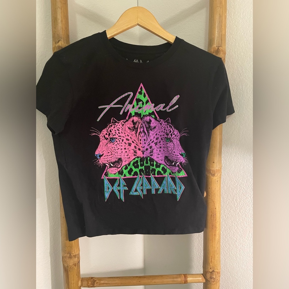 Def Leppard crop Tshirt